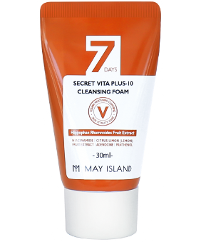 May island        Secret vita plus-10 cleansing foam