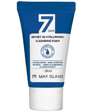 May island         Secret 4D hyaluronic cleansing foam