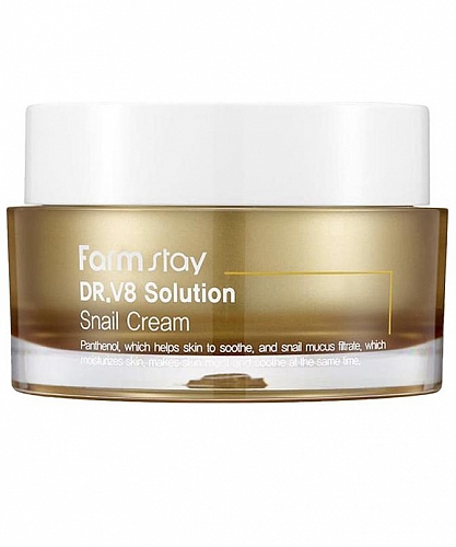 FarmStay        Dr.V8 solution snail cream