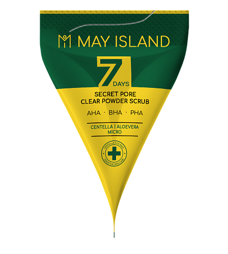 May island        7 Days secret pore clear powder scrub