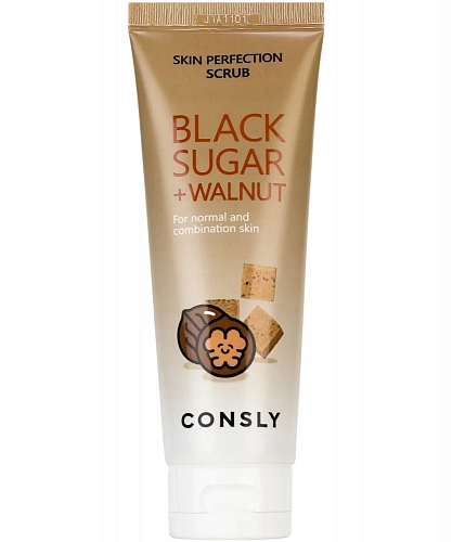 Consly           Skin perfection scrub black sugar walnut