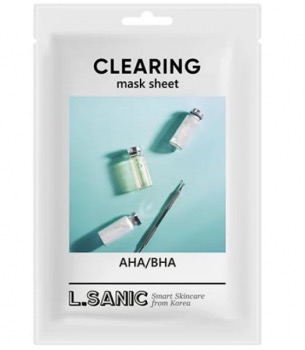 L.Sanic      AHA BHA Clearing mask sheet