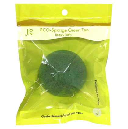 J:on -       ECO-sponge green tea beauty tools