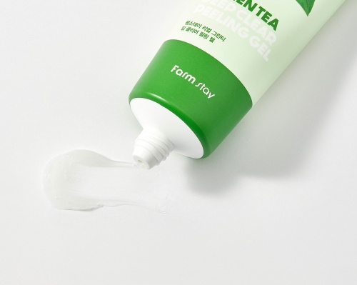 FarmStay -     Real green tea deep clear peeling gel  3