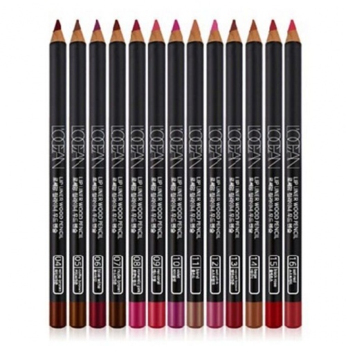 L'OCEAN   ,  16 Soft Red, Lip Liner Wood Pencil  6