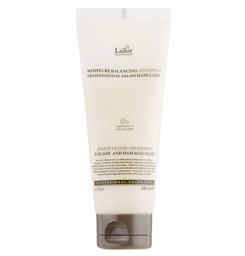 Lador Шампунь для волос увлажняющий без силиконов мини Daily clinic moisture balancing shampoo mini Lador Шампунь для волос увлажняющий без силиконов мини Daily clinic moisture balancing shampoo mini