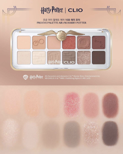 CLIO      ,  16 Harry Potter, Pro Air Eye Palette  4