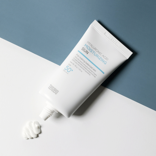 Tenzero ������ �������������� ���� � ������������ ��������, Hyaluronic Acid Moisturizing Sun Cream SPF50+ PA++++ ���� 4