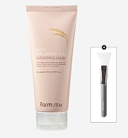 FarmStay  -    , Rice&Hyaluronic Acid Wrapping Mask