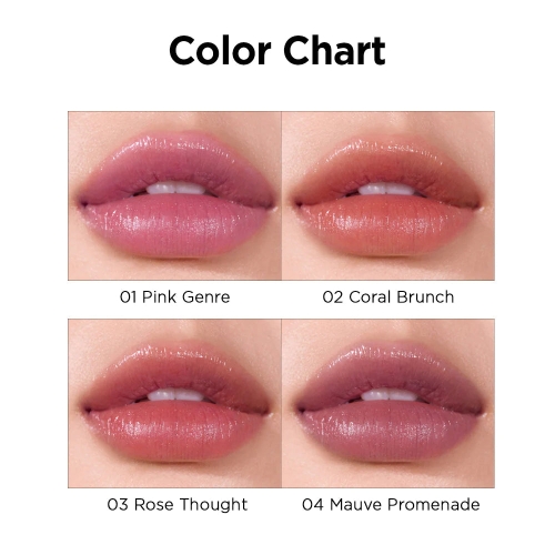 Peripera ����������� ��������� ������ ��� ���, ������� 03 Rose Thought, Ink Mood Glowy Balm ���� 4