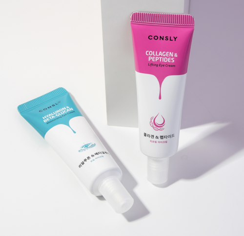 Consly ����������� ���� ��� ��� � ������������ �������� � ����-��������, Hyaluronic Acid & Beta-Glucan Moisturizing Eye Cream ���� 5