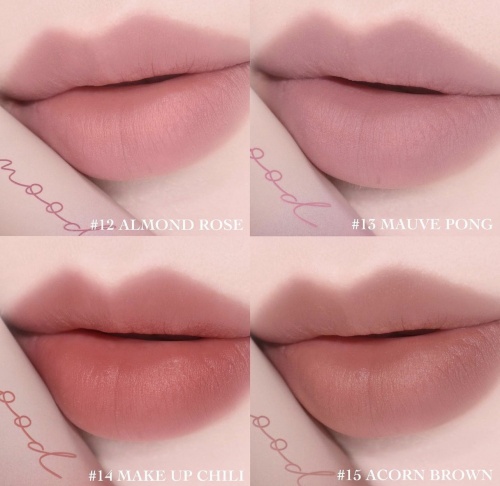 Peripera  -  ,  12 Almond Rose  Ink Mood Matte Tint  12