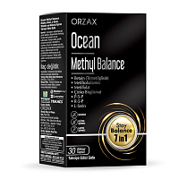 [������] Orzax ������� �������� ��������� ������ B, 30 ������, Ocean Methyl Balance 30 Capsules