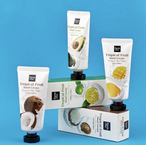 FarmStay ���� ��� ��� � �����  Tropical fruit hand cream mango&shea butter ���� 7