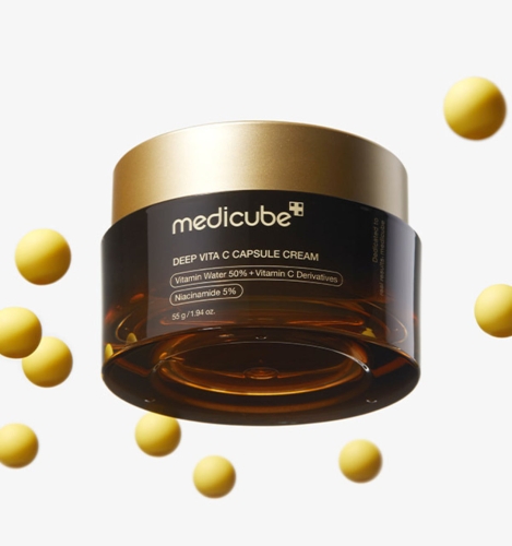 Medicube ���������� ����-���� � ��������� � � ������������, Deep Vita C Capsule Cream ���� 2