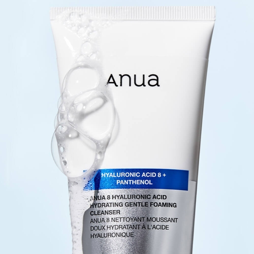 Anua         , 8 Hyaluronic Acid Hydrating Gentle Foaming Cleanser  5