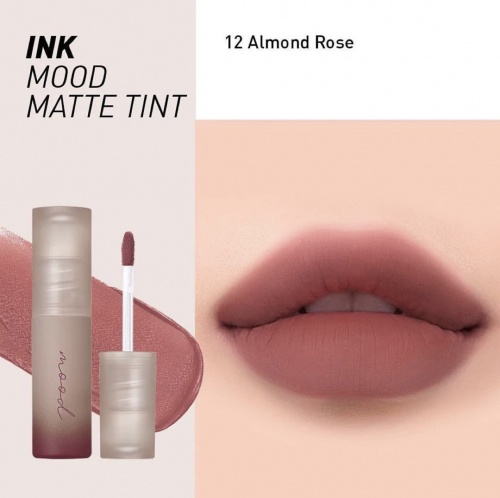 Peripera  -  ,  12 Almond Rose  Ink Mood Matte Tint  6