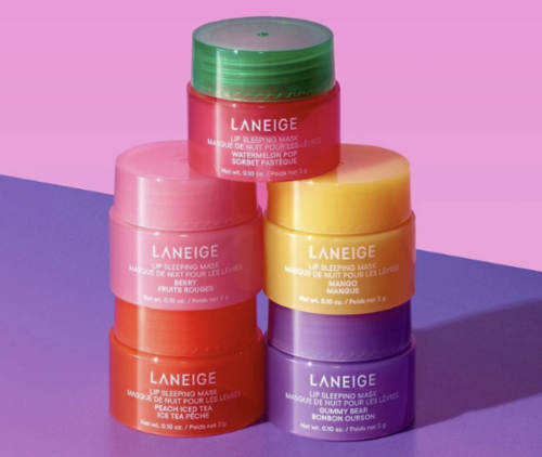 Laneige     '' (), Lip Sleeping Mask Mango Mini  5