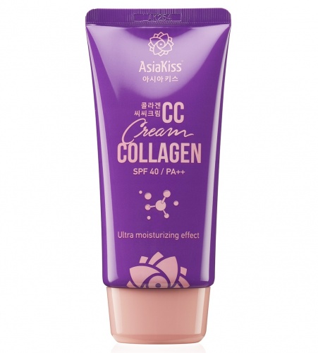 AsiaKiss CC-     CC cream collagen SPF 40 PA++