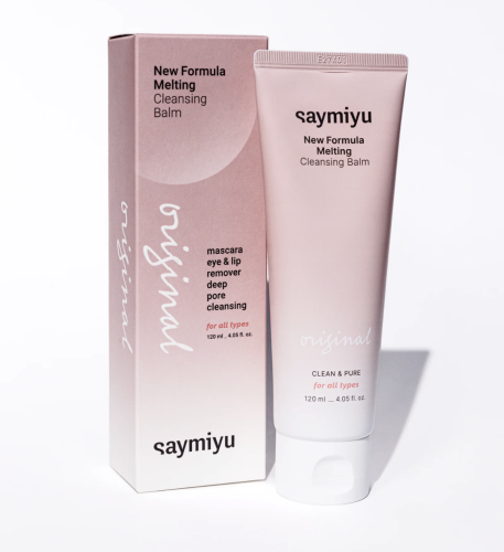 Saymiyu Гидрофильный бальзам-щербет с натуральными маслами, New Formula Melting Cleansing Balm фото 2 Saymiyu Гидрофильный бальзам-щербет с натуральными маслами, New Formula Melting Cleansing Balm фото 2