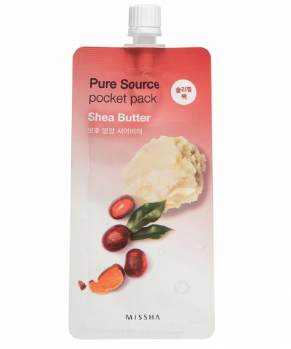 Missha         Pure source pocket pack shea butter