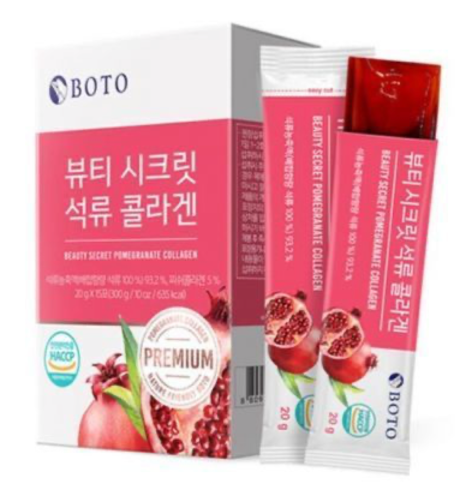 BOTO ������������ ���� � ��������, 10 ������, Beauty Secret Pomegranate Collagen Jelly