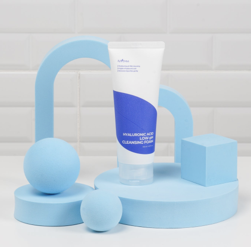 IsNtree �������������� ����������� ����� ��� �������� � ����������, Hyaluronic Acid Low-pH Cleansing Foam ���� 2