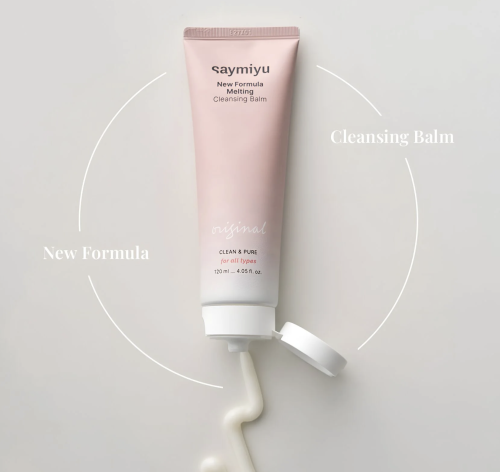 Saymiyu Гидрофильный бальзам-щербет с натуральными маслами, New Formula Melting Cleansing Balm фото 4 Saymiyu Гидрофильный бальзам-щербет с натуральными маслами, New Formula Melting Cleansing Balm фото 4