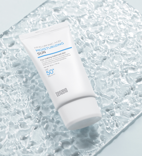 Tenzero ������ �������������� ���� � ������������ ��������, Hyaluronic Acid Moisturizing Sun Cream SPF50+ PA++++ ���� 3