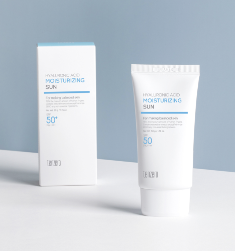 Tenzero ������ �������������� ���� � ������������ ��������, Hyaluronic Acid Moisturizing Sun Cream SPF50+ PA++++ ���� 2
