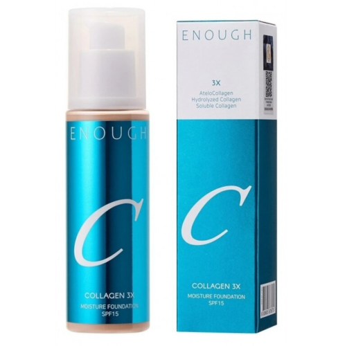 Enough ����������� ��������� ���� � ������� ����������, ������� #13C Rose Beige, Collagen 3X Moisture Foundation SPF15