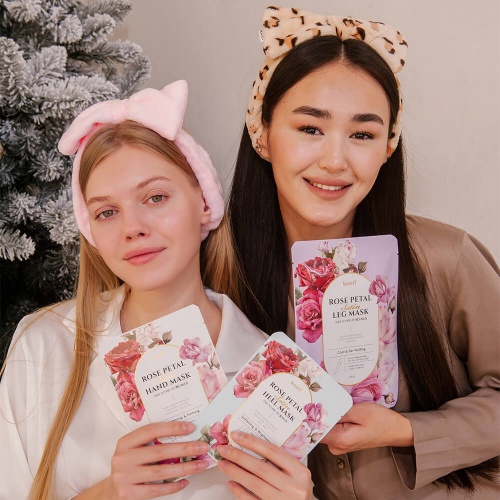 Koelf �����-�������� � �����, ��������� � ����������, 1 ����,  Rose petal satin hand mask ���� 3
