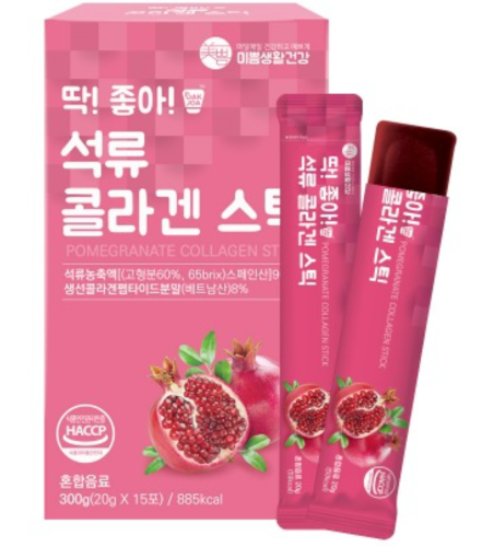 Mippeum    , 15 , Low Molecular Fish Collagen Pomegranate