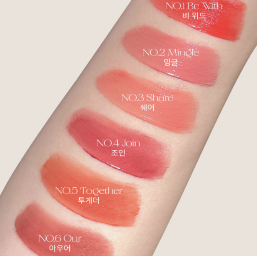 Unleashia ������� ��������� ���� ��� ���, ������� 02 Mingle, Luv Hug Velvet Tint ���� 3