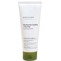 Mary&May ����� ��� �������� � ����������� � ������ �������, Houttuynia Cordata + Tea Tree Cleansing Foam