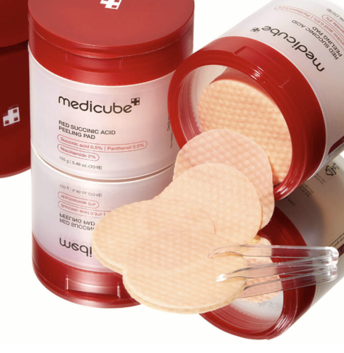 Medicube ������-���� ��� ���������� ���� � ���������, Red Succinic Acid Peeling Pad ���� 2