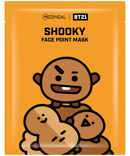 Mediheal  -     Shooky  BT21 Face Point Mask Shooky