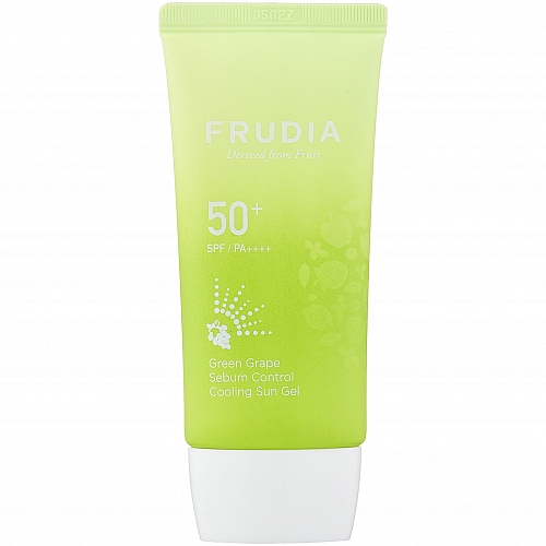 Frudia       Green grape sebum control cooling sun gel SPF50+ PA++++