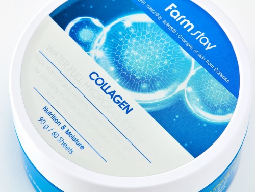 FarmStay     Collagen water full hydrogel eye patch  4