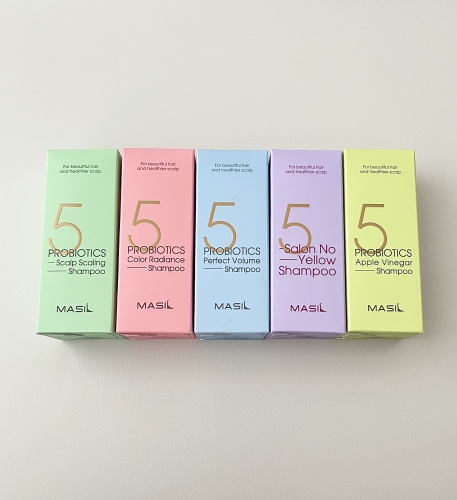 Masil         ()  5 Probiotics apple vinegar shampoo mini  6