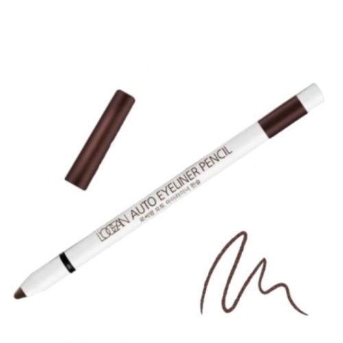 L'OCEAN     ,  04 Twinkle Brown, Auto Eyeliner Pencil Waterproof  3