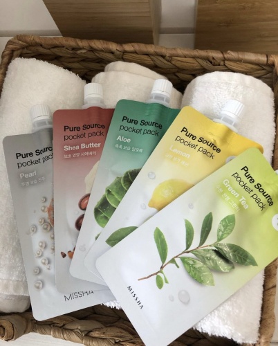 Missha       10   Pure source pocket pack aloe  7