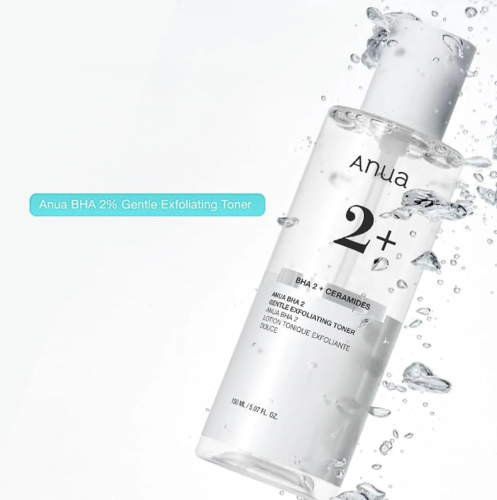 Anua  -    , BHA 2% Ceramides Gentle Exfoliating Toner  2
