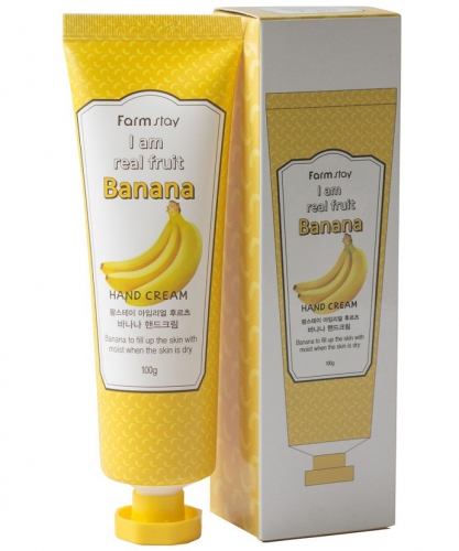 FarmStay       I am real fruit hand cream banana