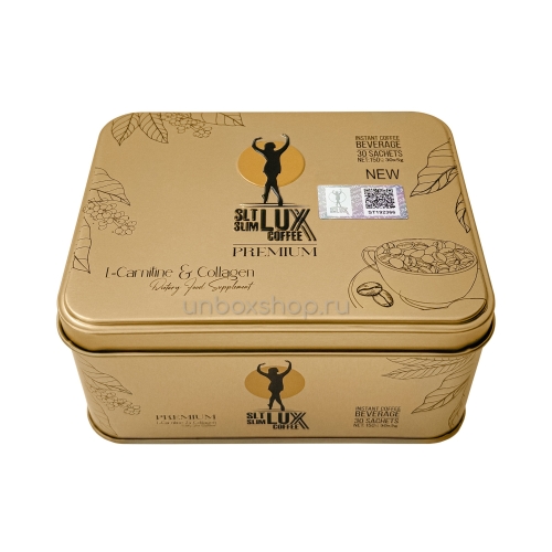 [] Lux Coffee     , 30  SLT Slim Lux Coffee Premium L-carnitine&Collagen NEW, 30 sachets
