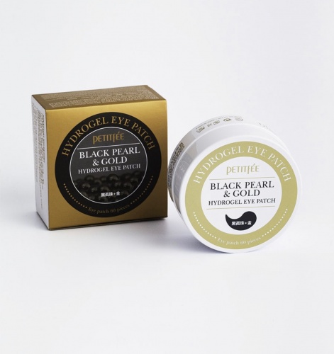 Petitfee         Black pearl & gold hydrogel eye patch  4