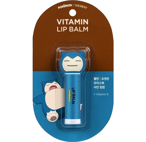 Veilment       Pokemon Snorlax Vitamin Lip Balm