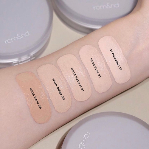Rom&nd  ( )      , 04 Beige 23, Nu Zero Cushion SPF24 PA++ Refill  3