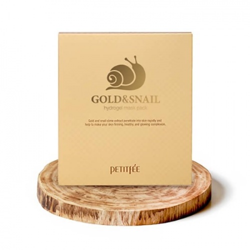 Petitfee       Gold & snail hydrogel mask pack  2