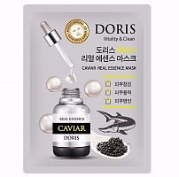 Doris �������� ����� � ���������� ������ ����  Caviar real essence mask